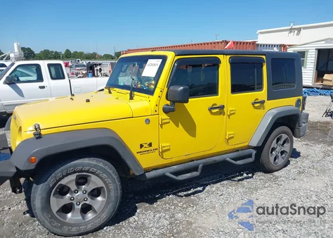 2008 Jeep Wrangler Unlimited X from USA, damaged, VIN 1J4GA39138L528290